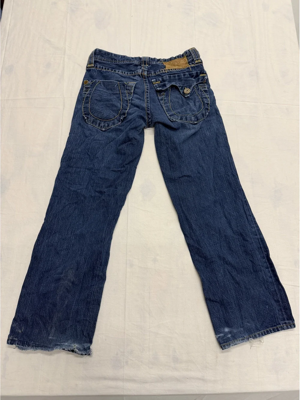 True Religion Brand Jeans Men's Blue Denim Jeans Size 32 Made in USA